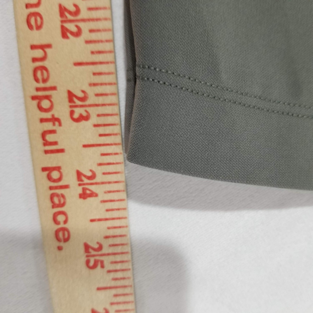 LULULEMON On The Fly Pant Women's Size 8 Grey Sage Crop Travel Woven W6AVMS - Picture 12 of 13